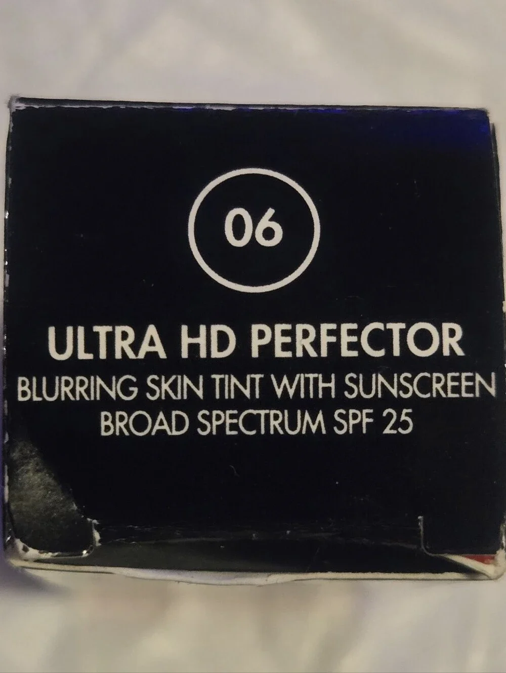 NIB Make Up For Ever Ultra HD Perfector Blurring Skin Tint Shade 06 Mini - 5 ml